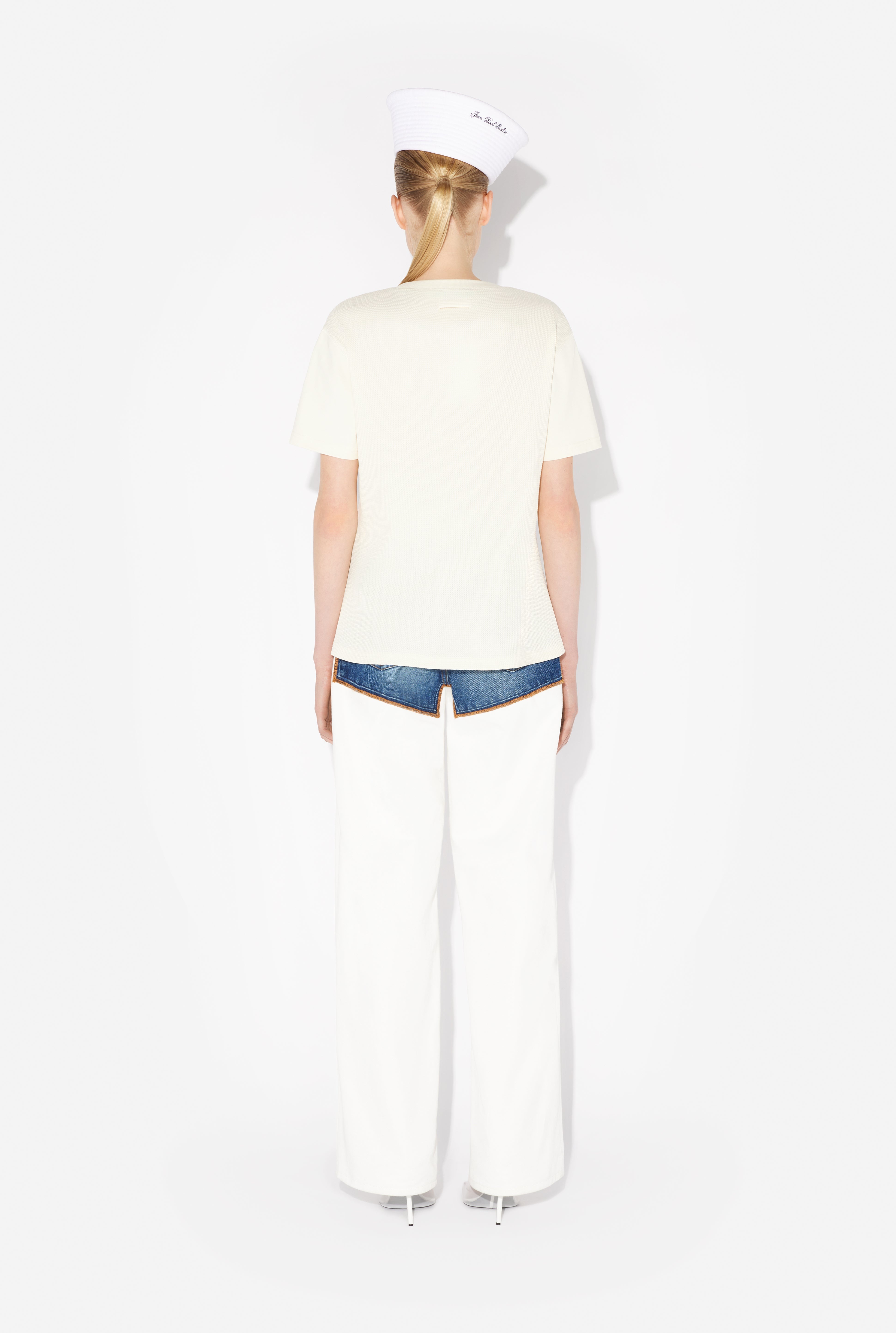 THE ECRU OVERSIZED JPG T-SHIRT - 3