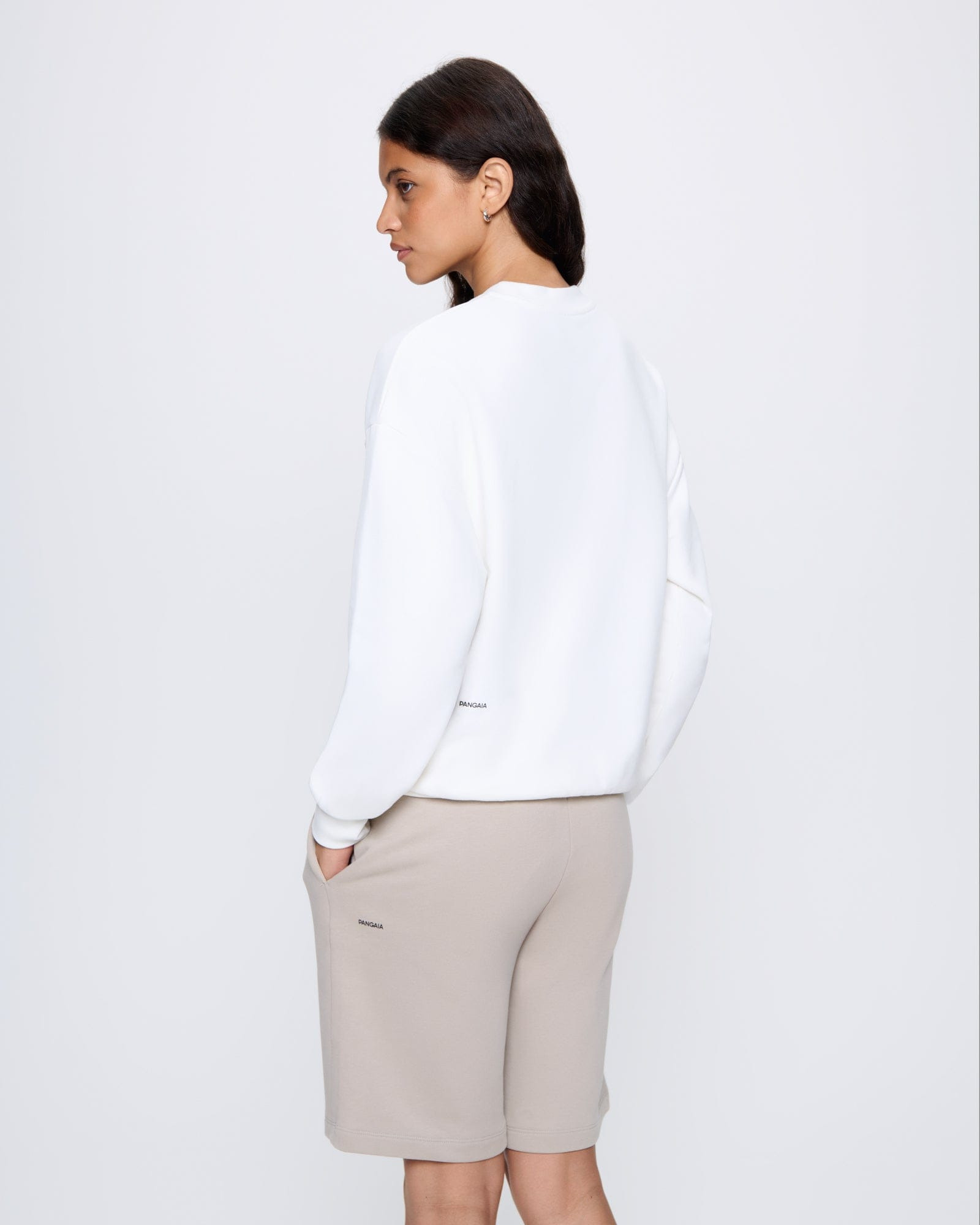 Womens 365 Midweight Sweatshirt - Off-White - 5