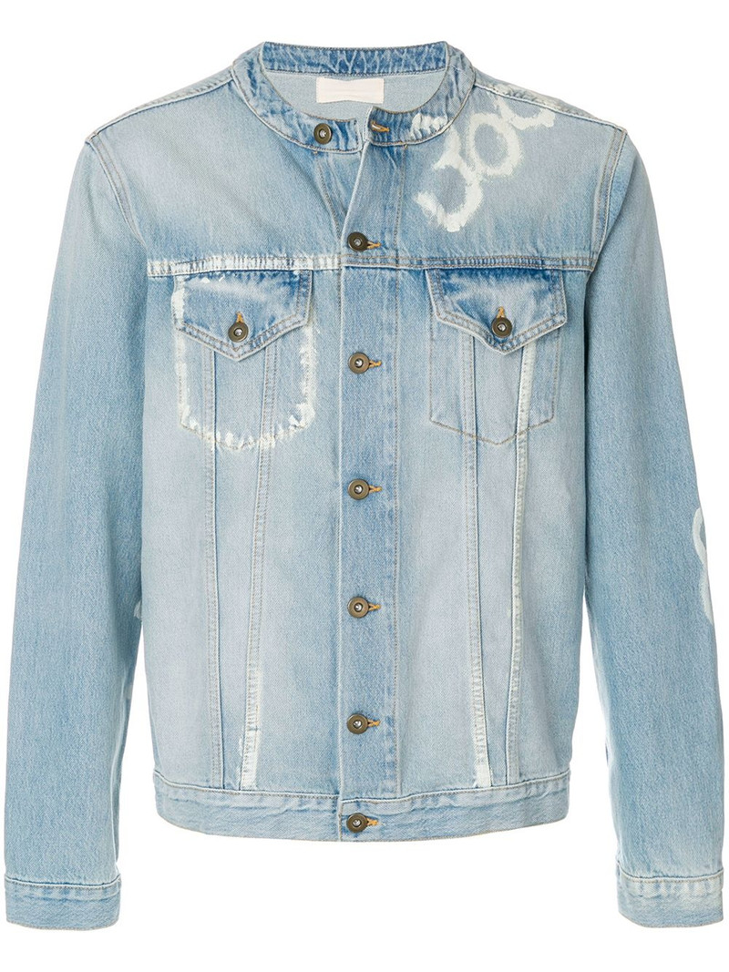 printed denim jacket 1