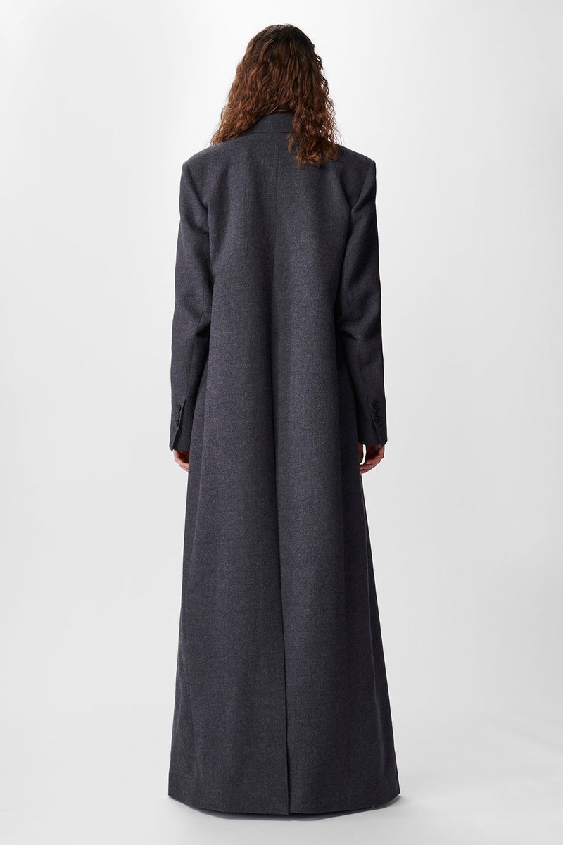Karin Long High Comfort Coat Brushed Wool - 3
