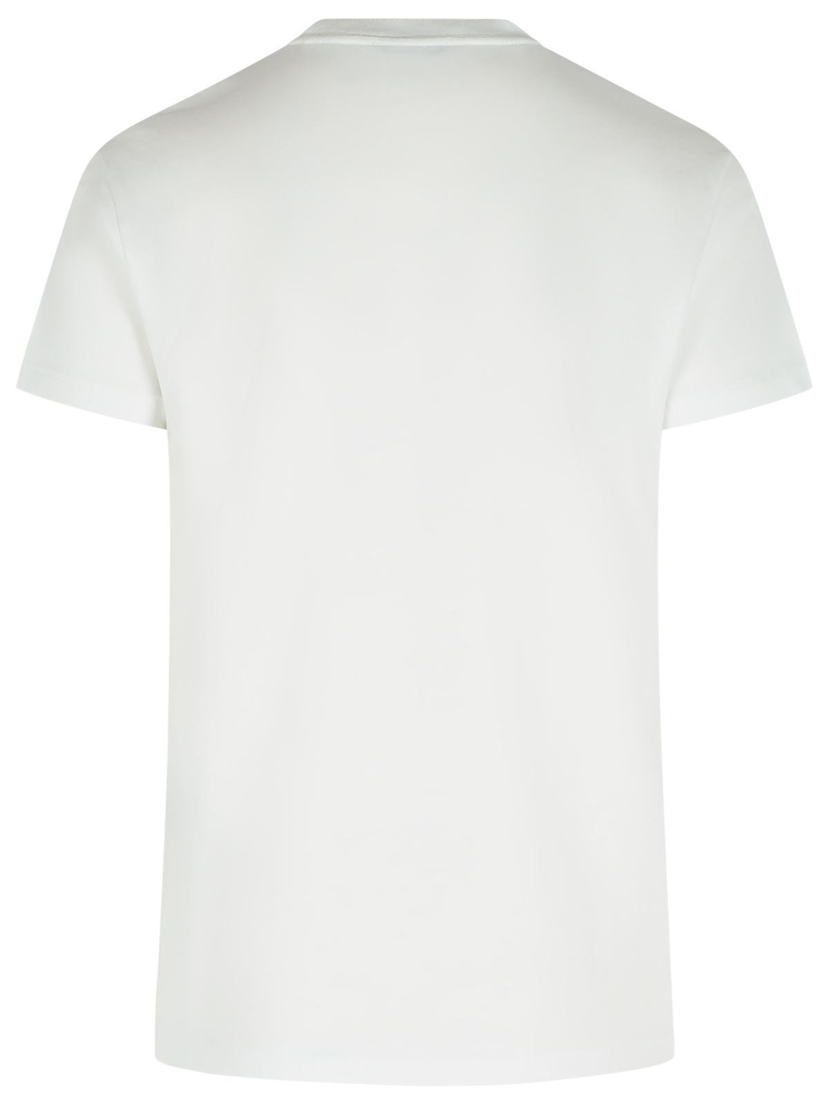 Tom Ford White Cotton T-Shirts Men - 3