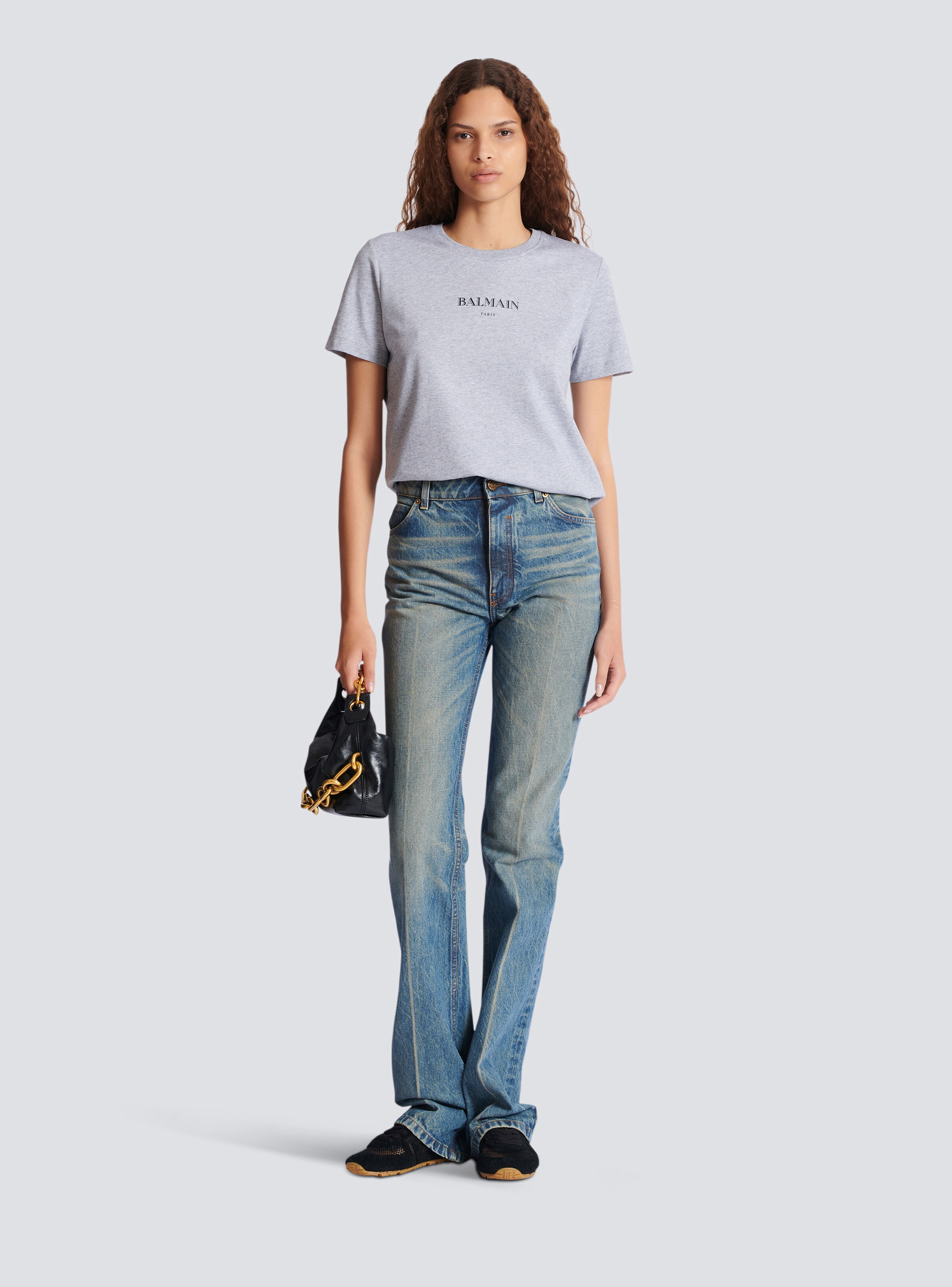 T-shirt with Balmain print - 2