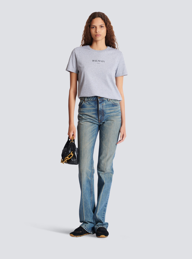 Balmain T-shirt with Balmain print outlook