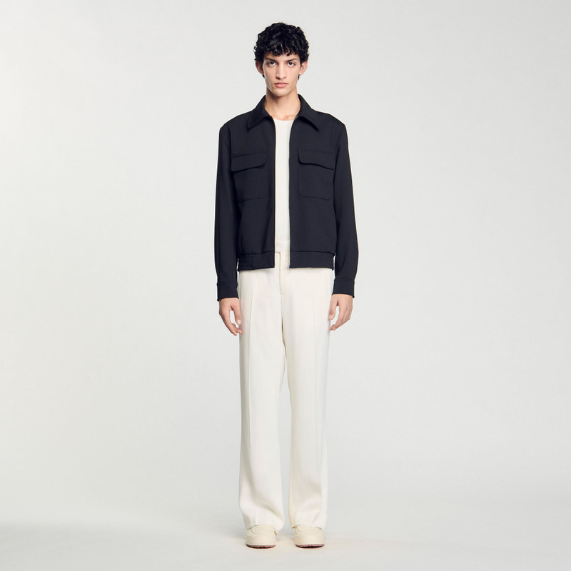 Sandro ZIP-UP JACKET outlook