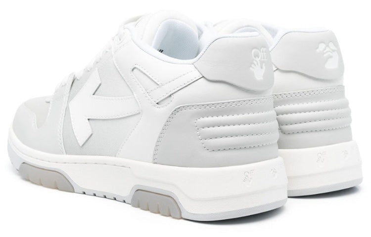 Off-White Out Of Office Low-Top Sneaker 'White Grey' OMIA189S23LEA0020501 - 4
