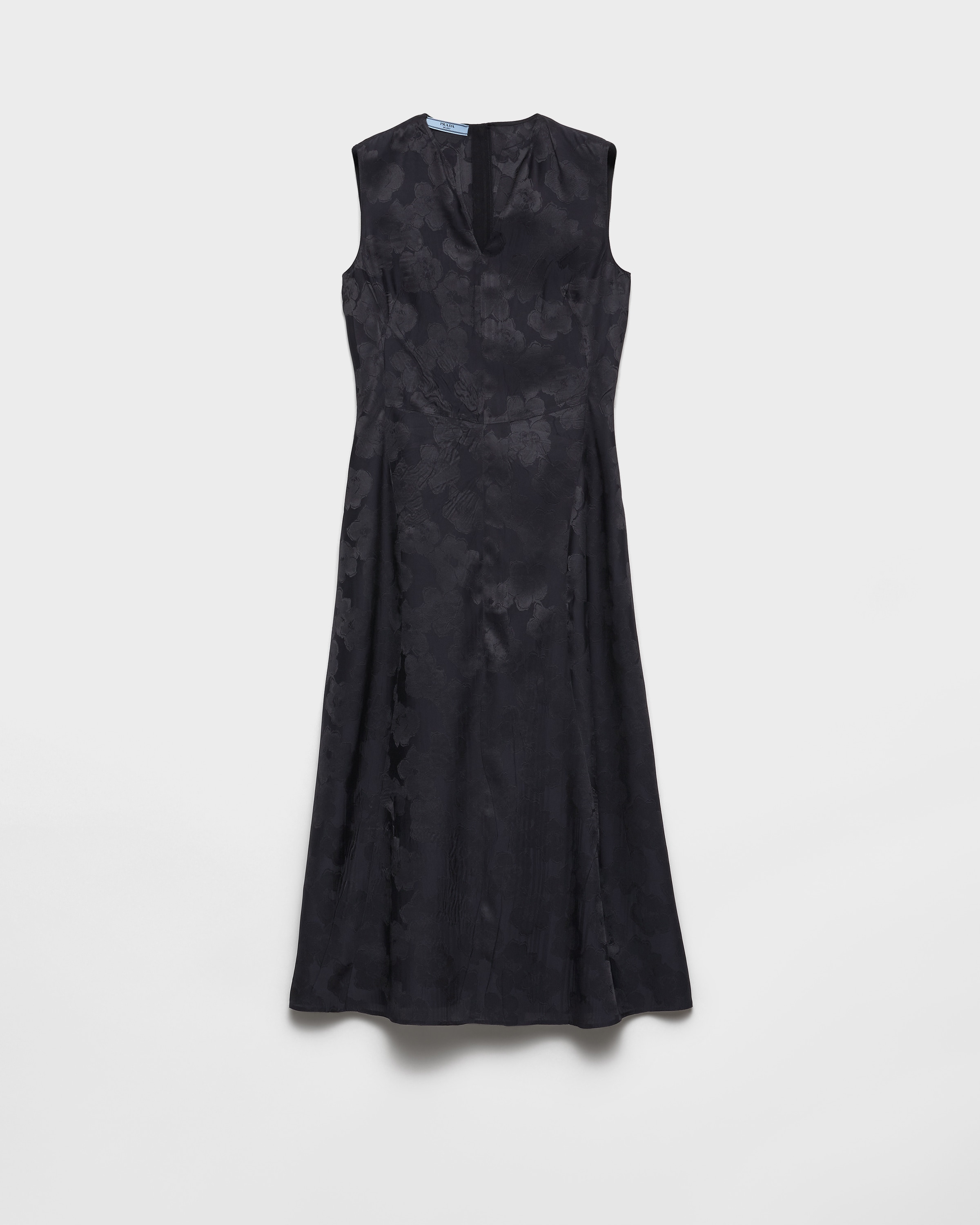 Floral jacquard dress - 1