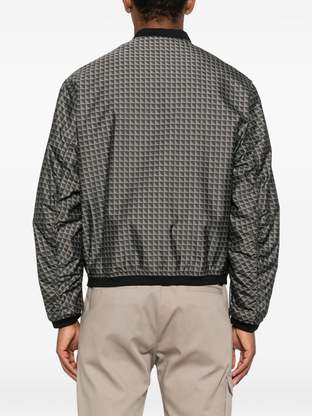 Allover Logo Bomber Jacket - 5