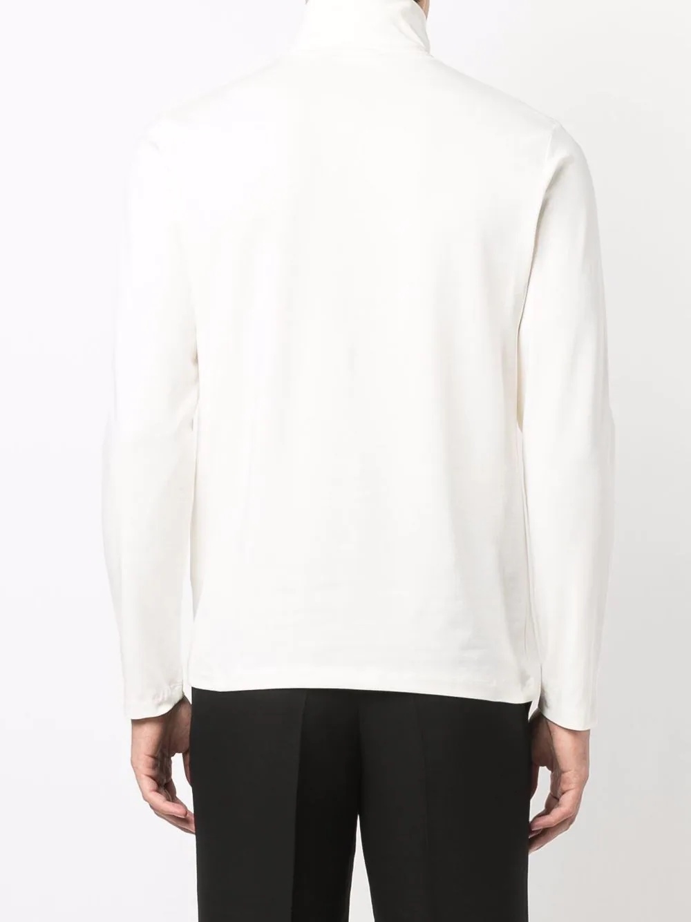 roll-neck long-sleeve T-shirt - 4