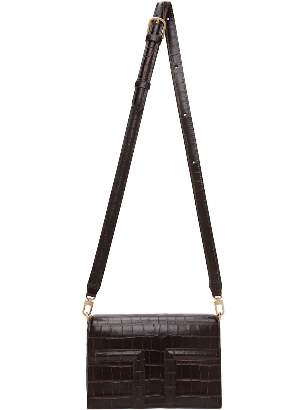 Brown Mini T-Flap Bag - 4