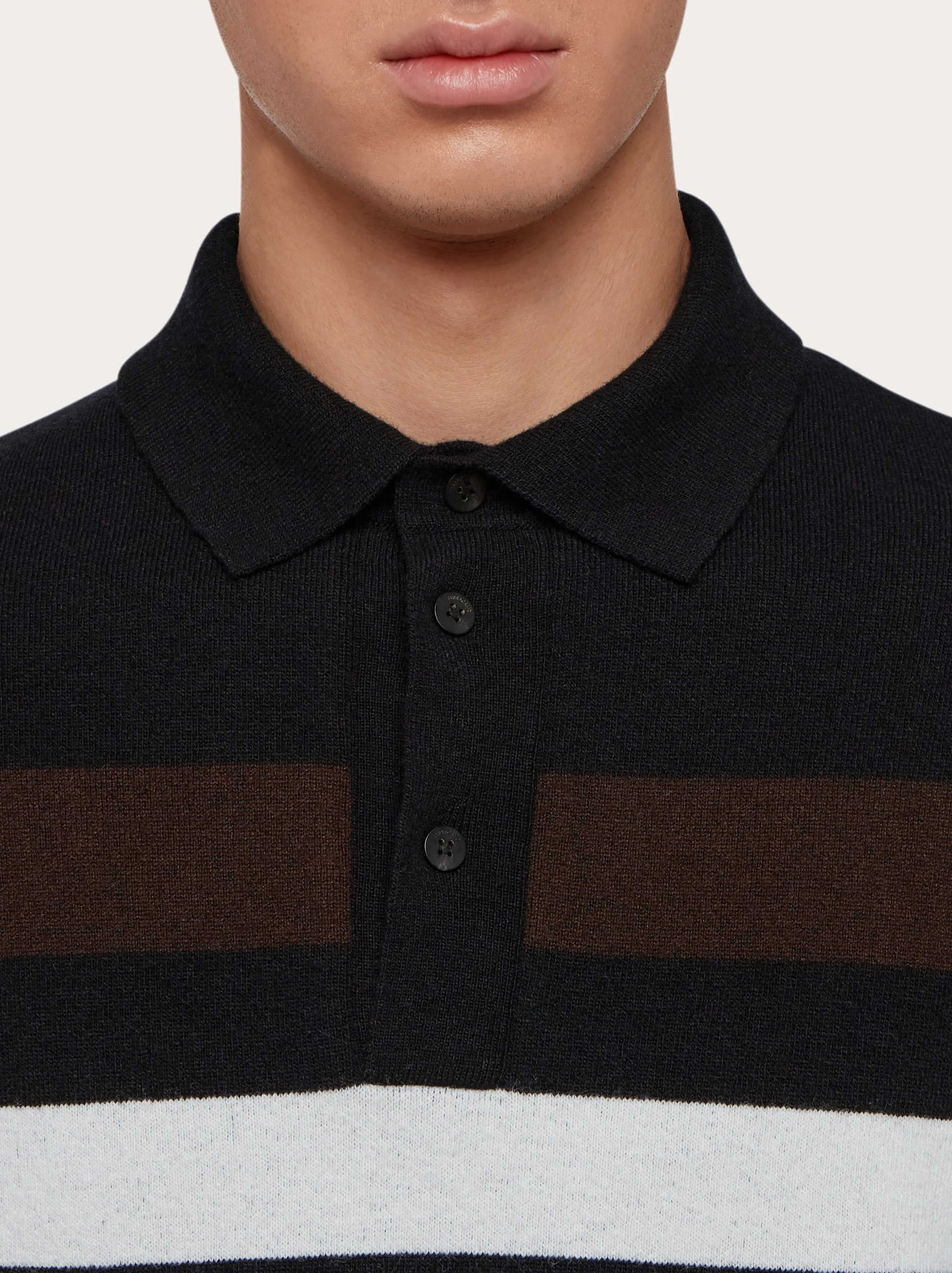 Long sleeved polo shirt - 4