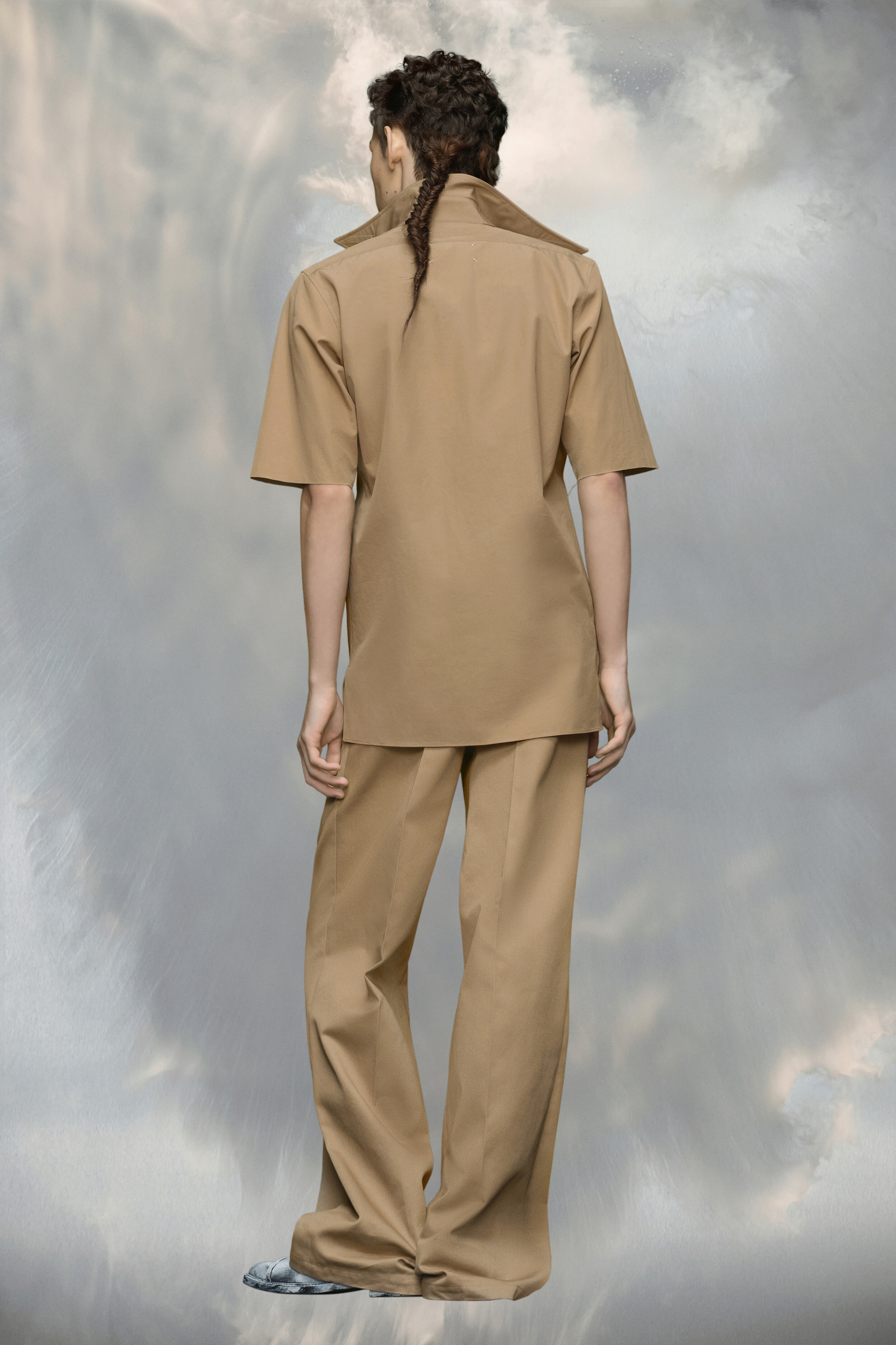 Point collar shirt - 4