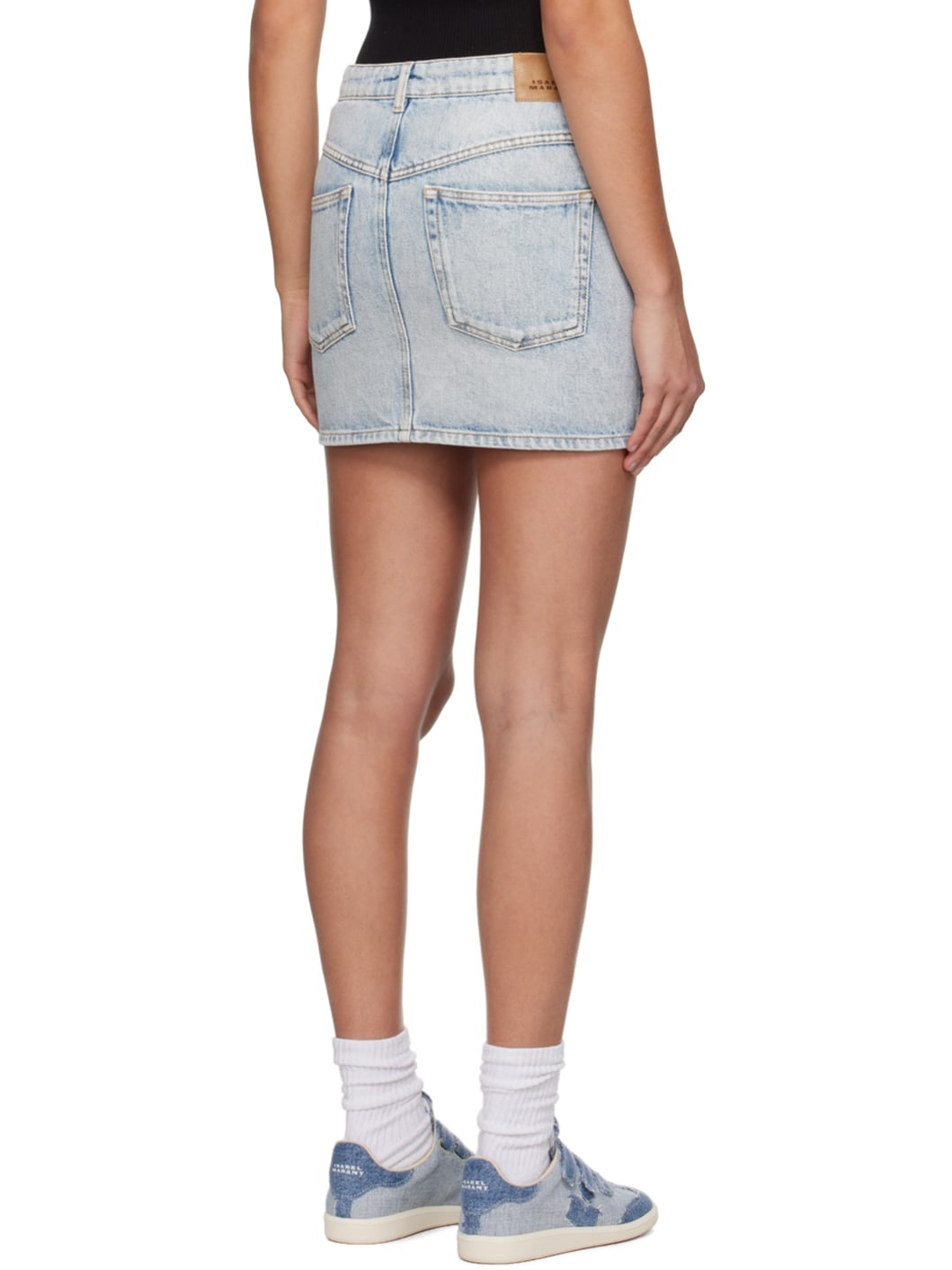 Blue Vesna Denim Miniskirt - 3