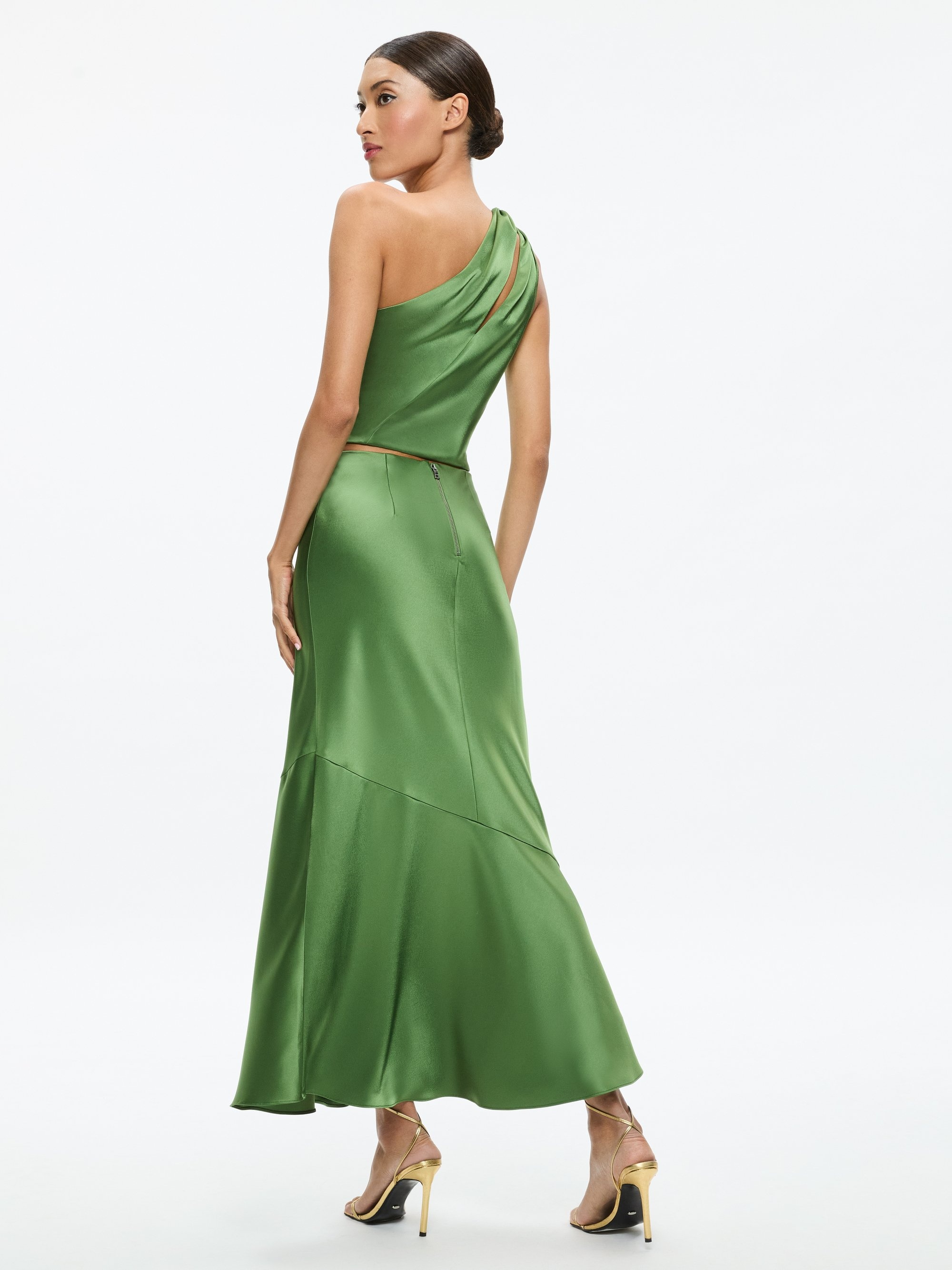 TERESE ANKLE LENGTH SLIP SKIRT - 4
