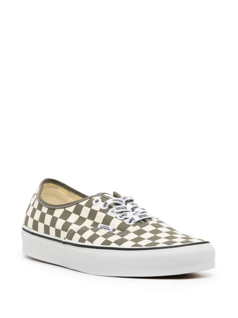 Authentic gingham-check canvas sneakers - 2