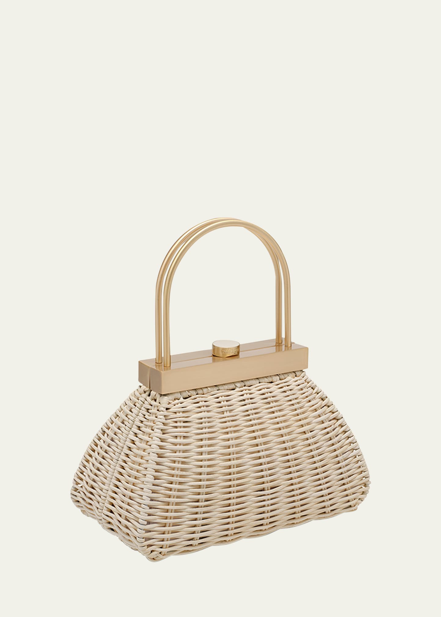 Estelle Rattan Top-Handle Bag - 3