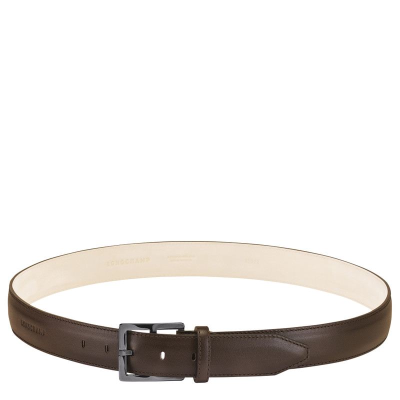 Végétal Men's belt Mocha - Leather 1