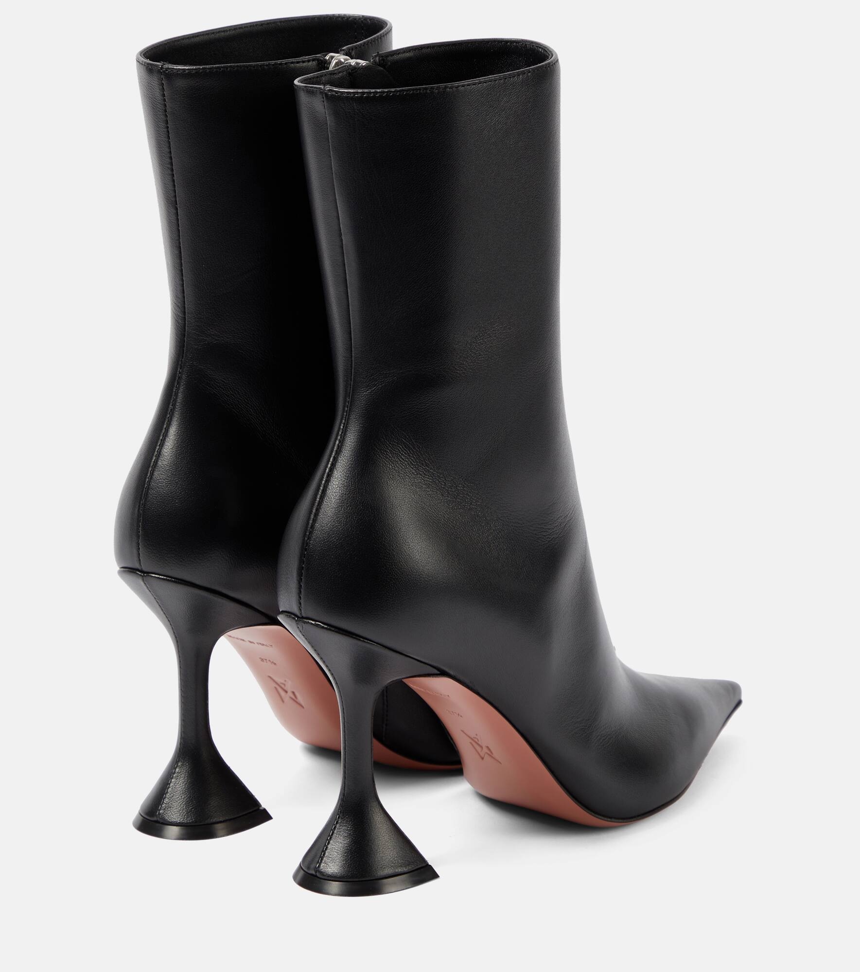 Giorgia 95 leather ankle boots - 3