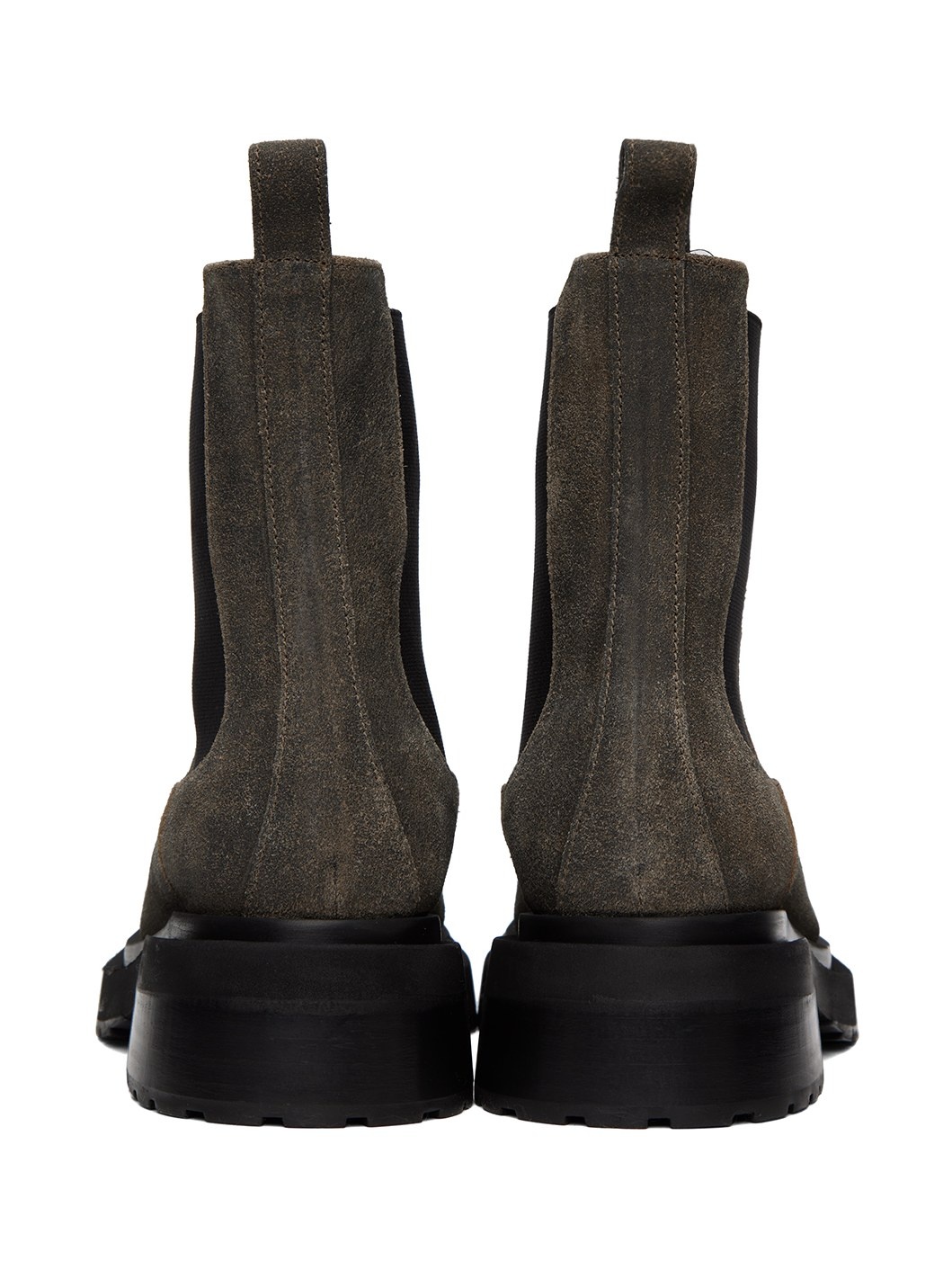 Gray Mike Chelsea Boots - 2