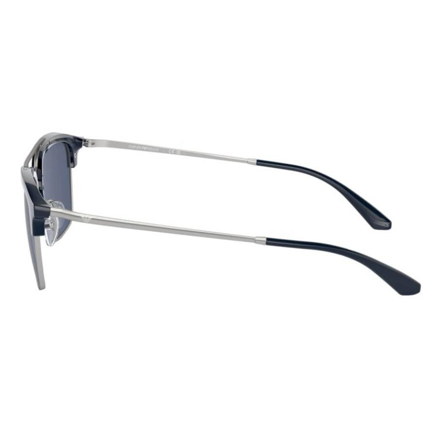 Emporio Armani Dark Blue Square Men's Sunglasses EA4228 304580 55 - 3