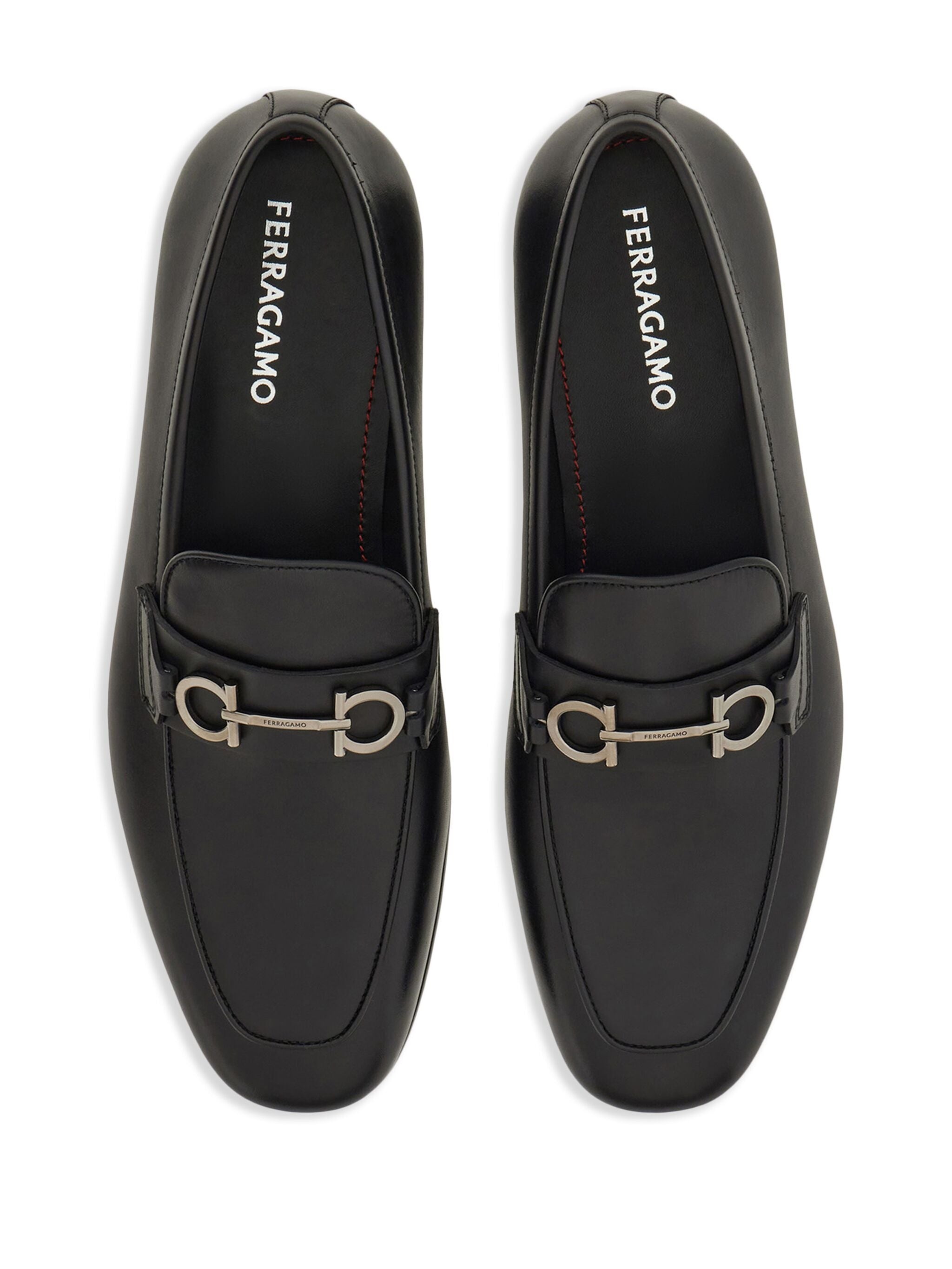 Gancini-plaque Loafers - 5