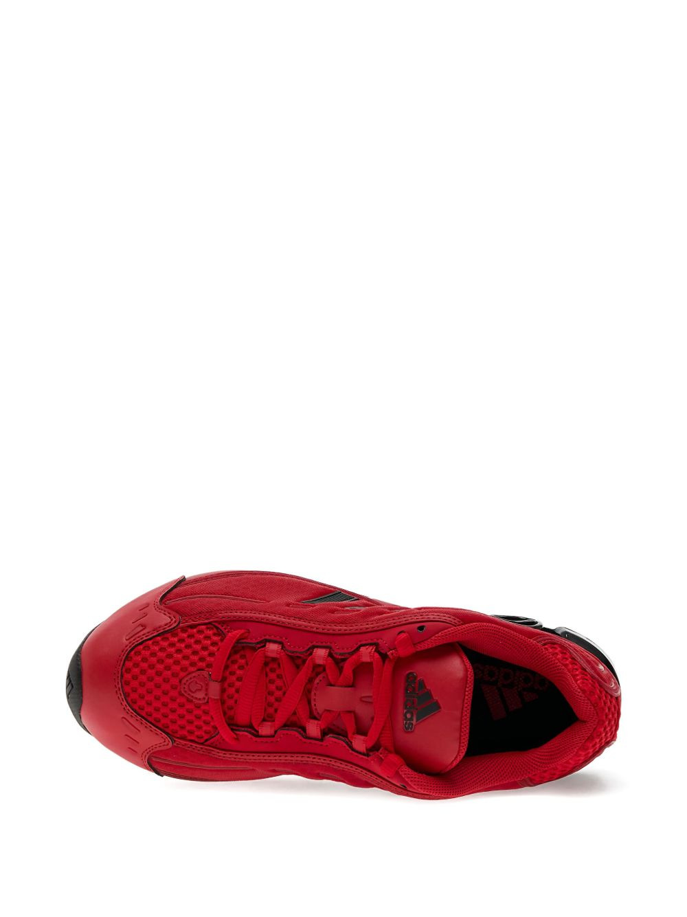 Megaride O1 three-stripe low-top sneakers - 4