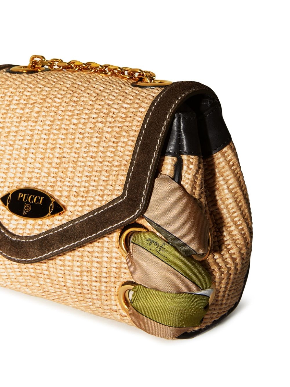Tressage logo-plaque bag - 3