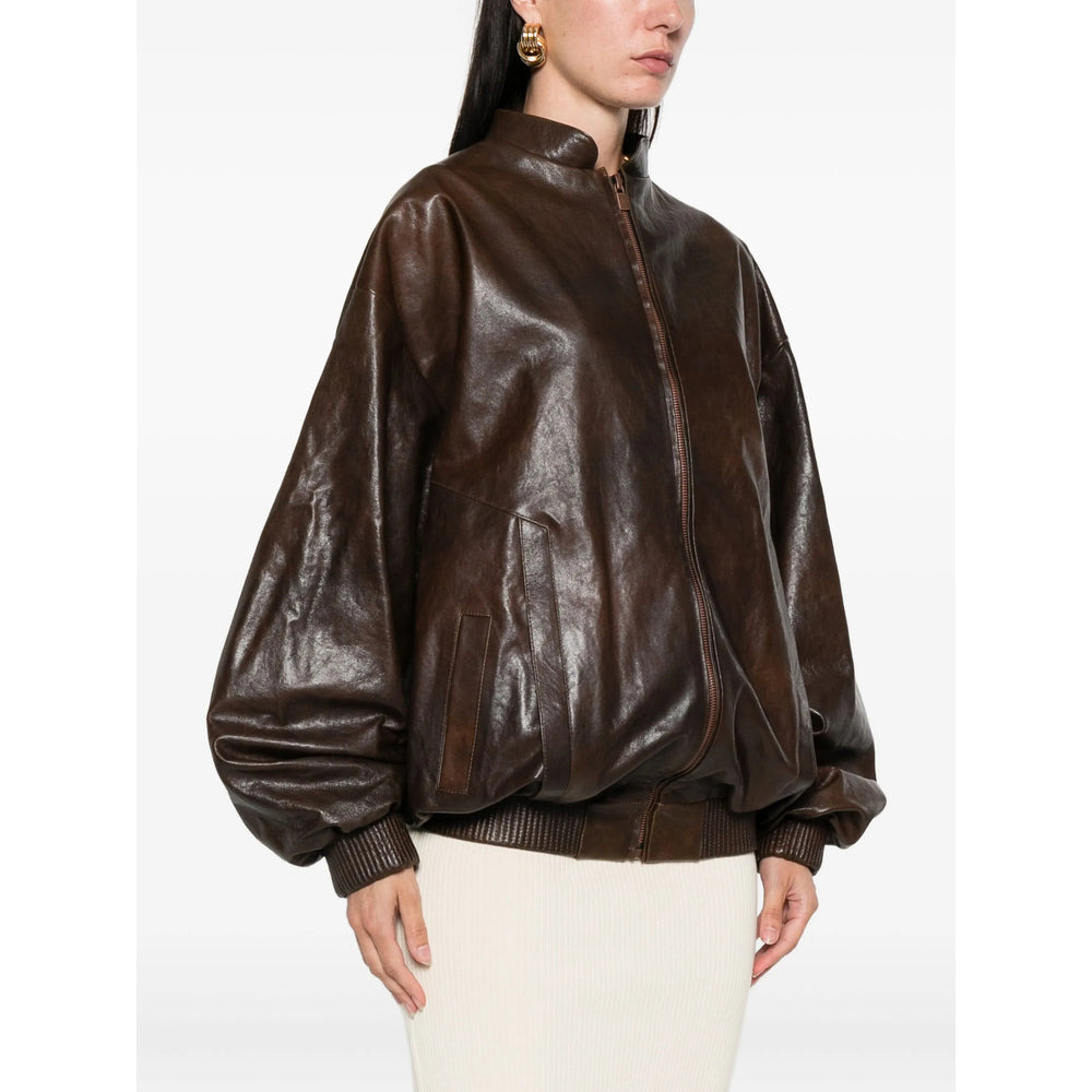 Magda Butrym Brown Jackets - Bomber Jackets Women - 2