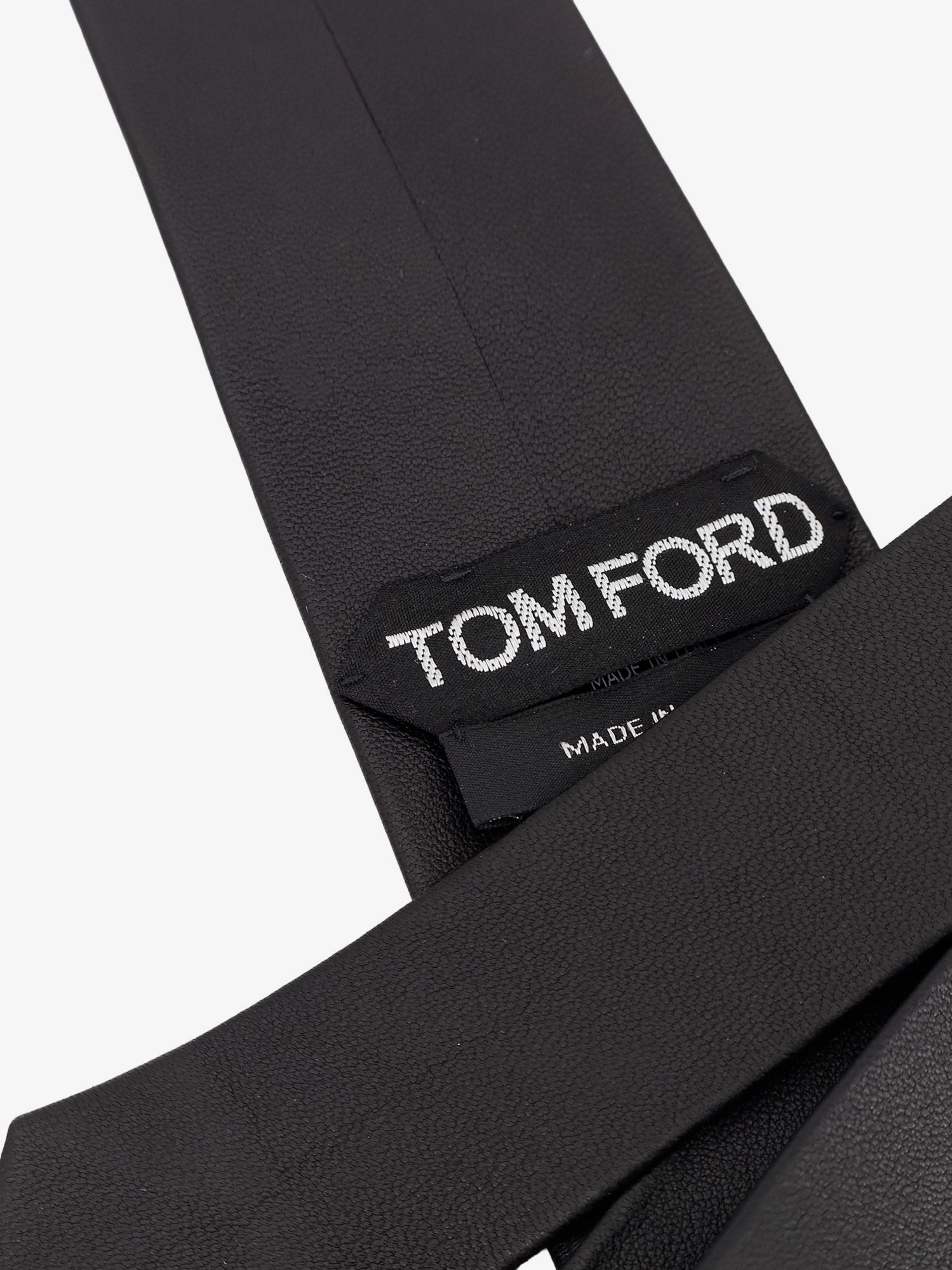Tom Ford Leather Tie - 3
