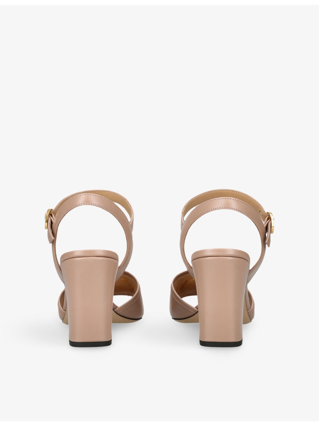 Vlogo Signature 75 Leather Heeled Sandals - 4