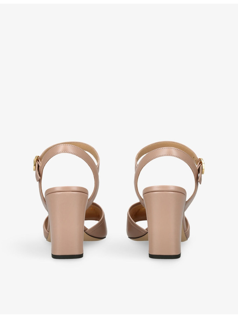 Valentino Vlogo Signature 75 Leather Heeled Sandals outlook