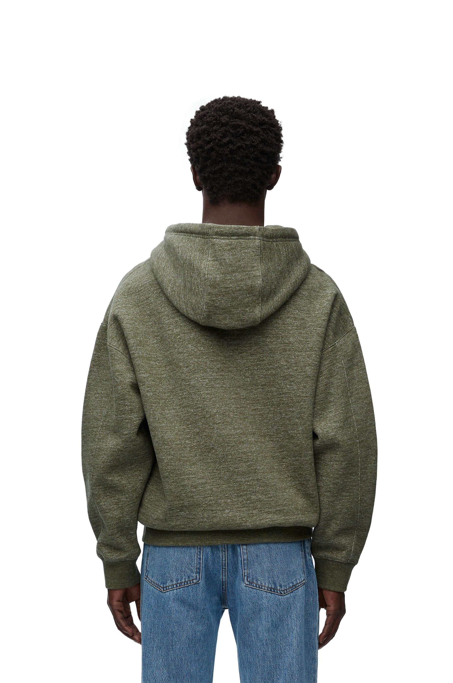Oversized hoodie in cotton - 3
