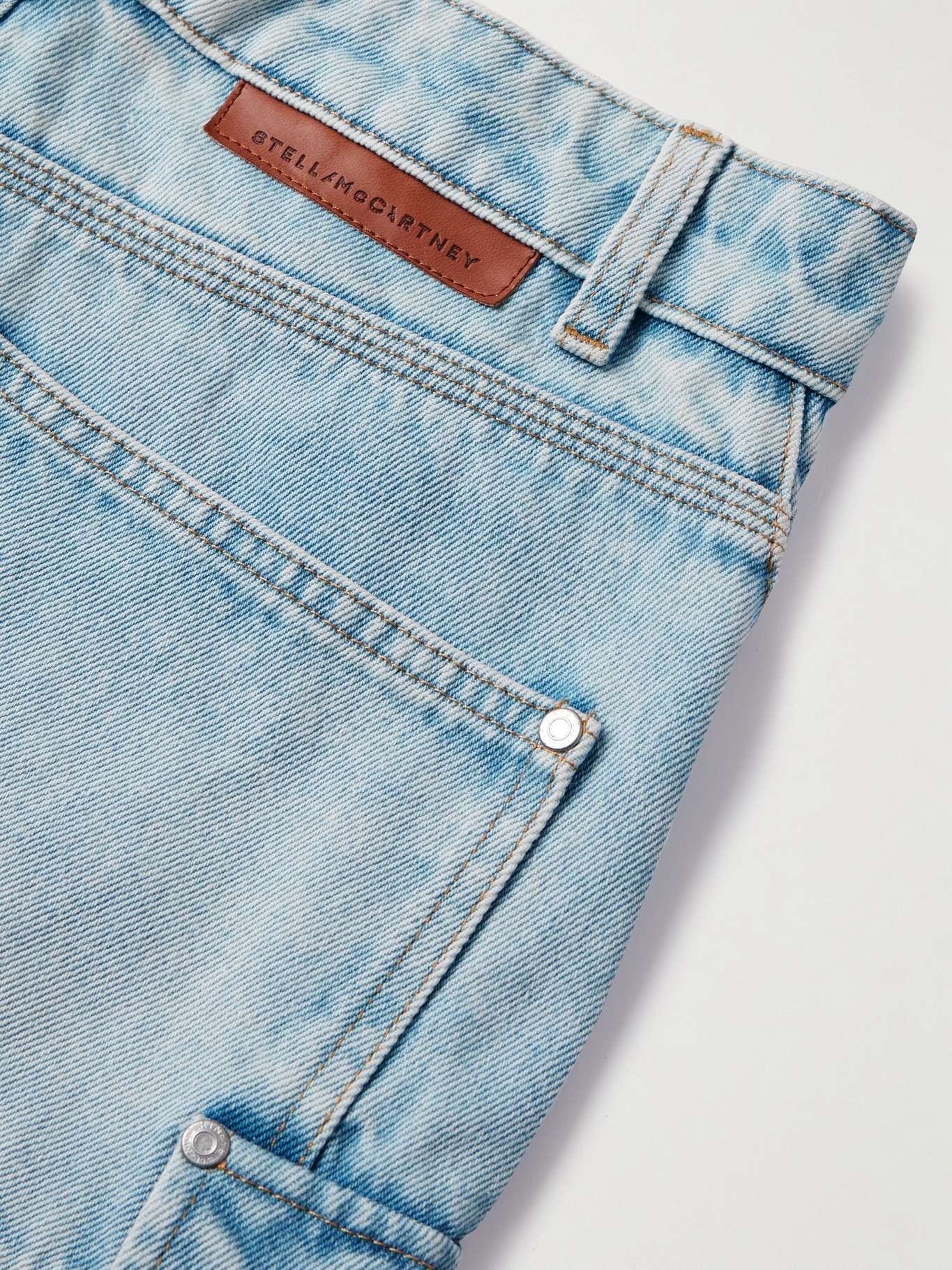 + NET SUSTAIN high-rise straight-leg organic jeans - 6