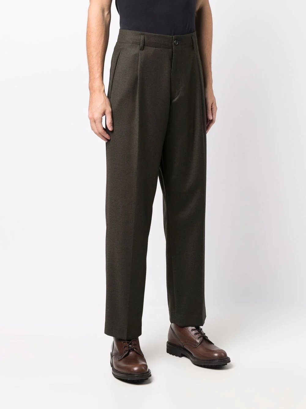 straight-leg trousers - 3