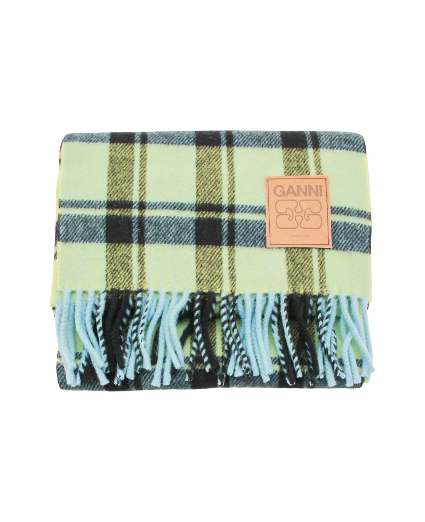 Yellow Wool Scarves - 1