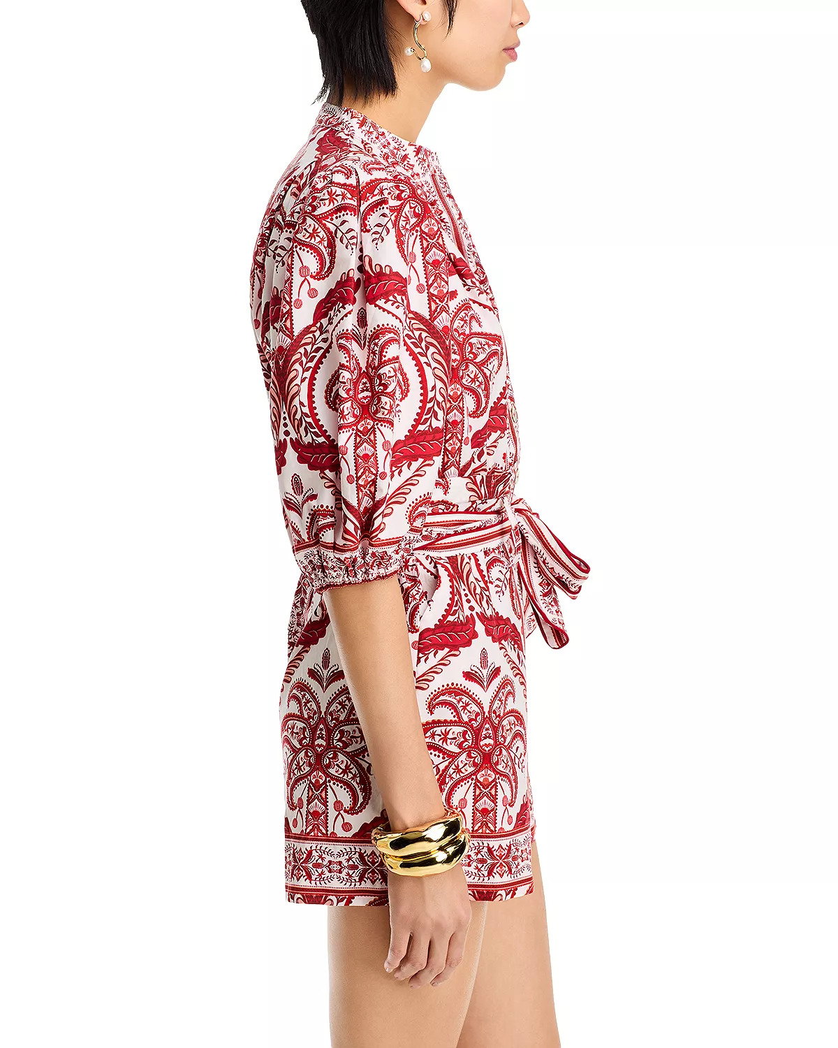 Tropical Cameo Romper - 5