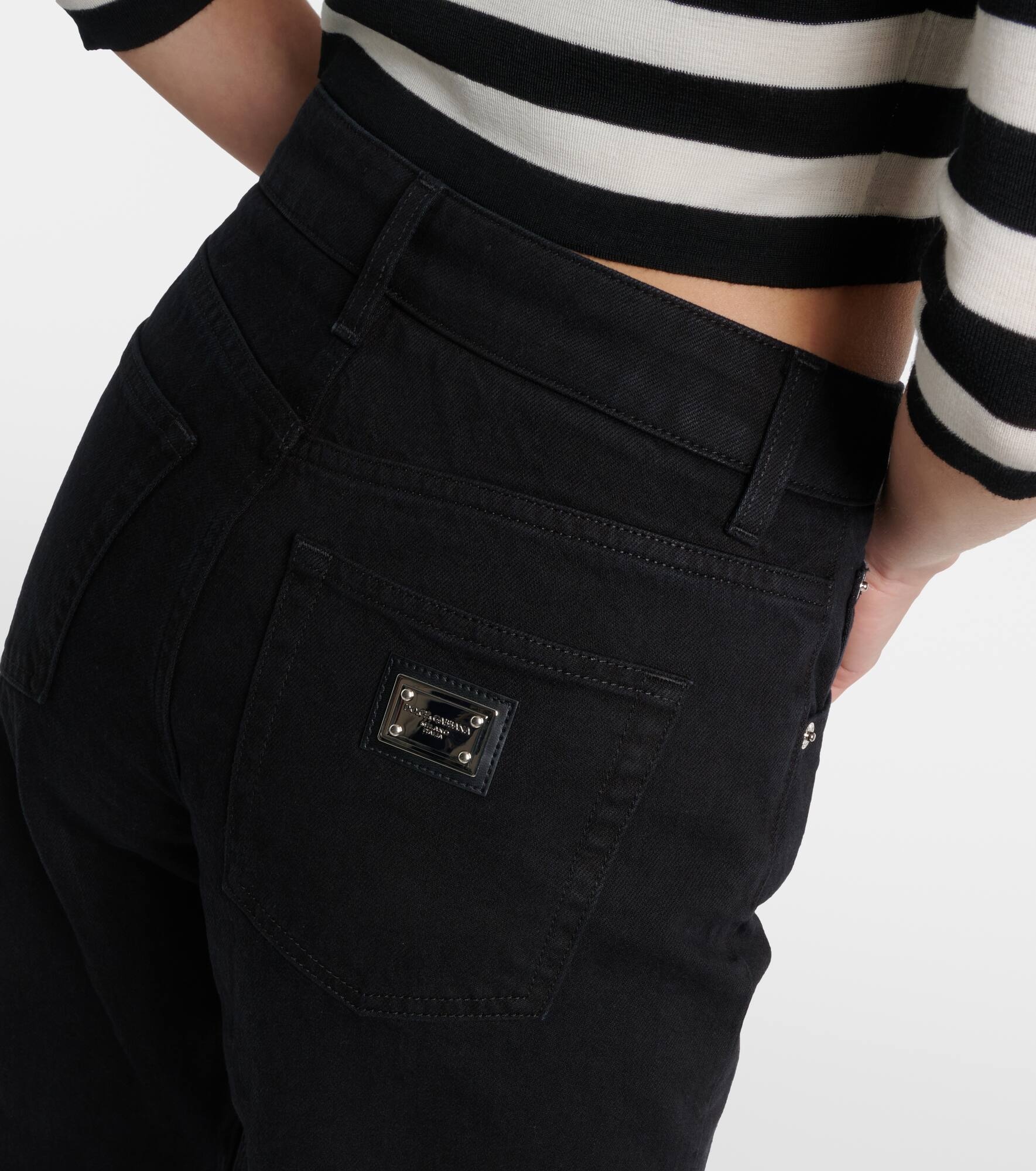 High-rise slim jeans - 6