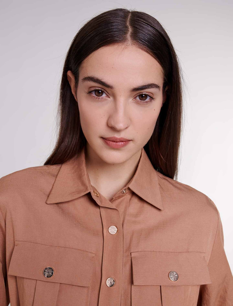 Linen blend trouser suit 6