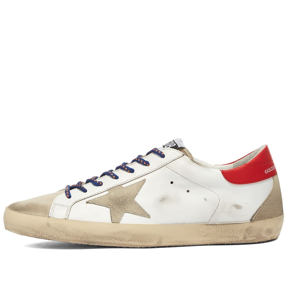 Golden Goose Super-Star Leather Metal Logo Sneaker - 2