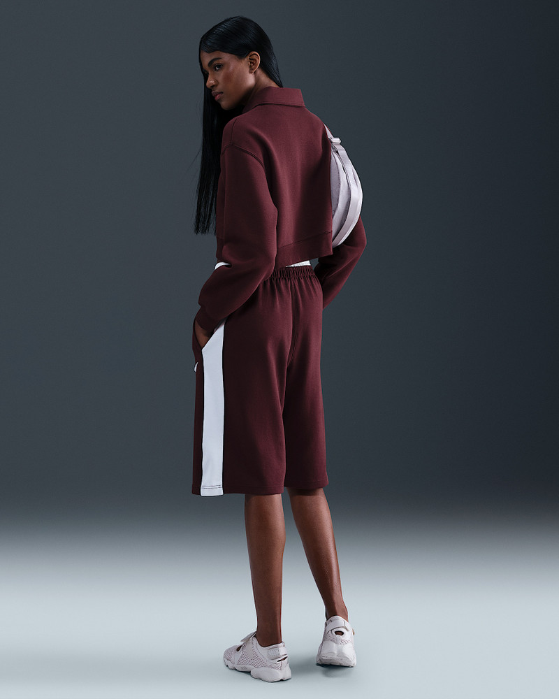 Nike Sportswear Phoenix Fleece Women's Loose Collared Pull-Over Top 5