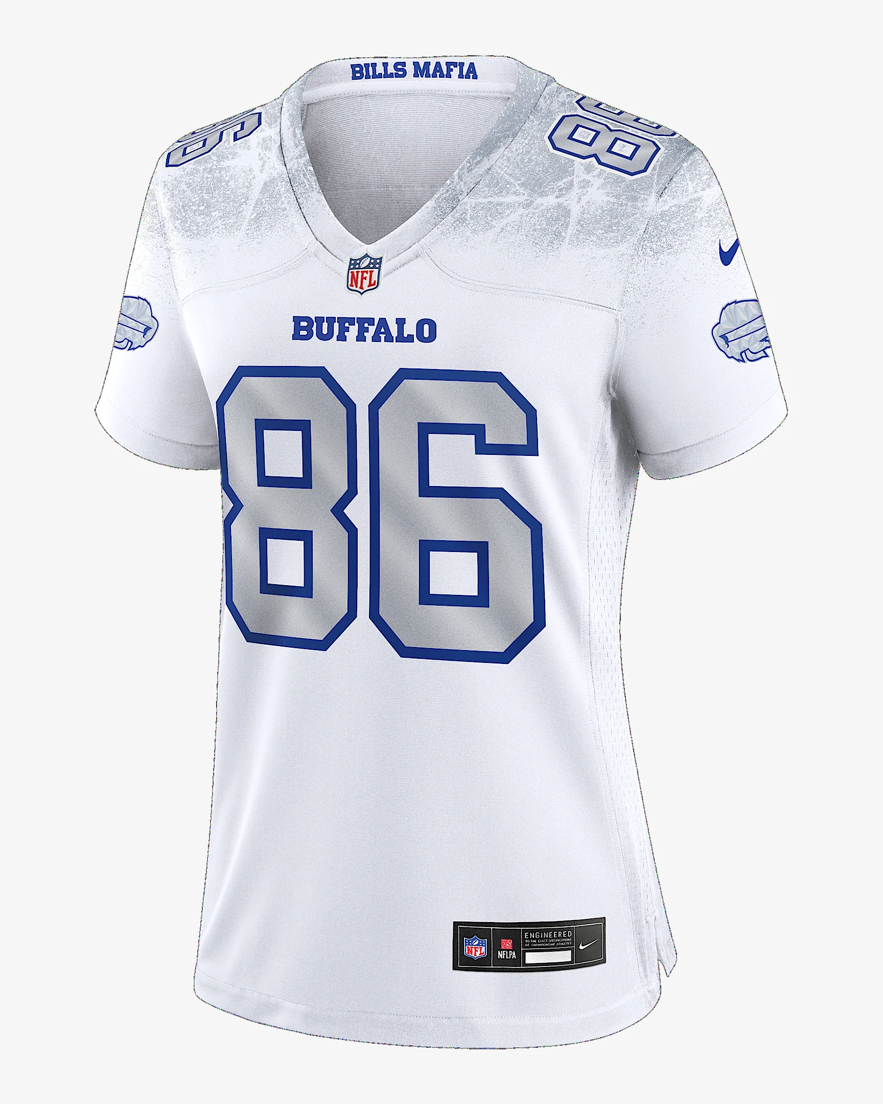 Dalton Kincaid Buffalo Bills Rivalries Collection Women’s Nike NFL Game Jersey - 1