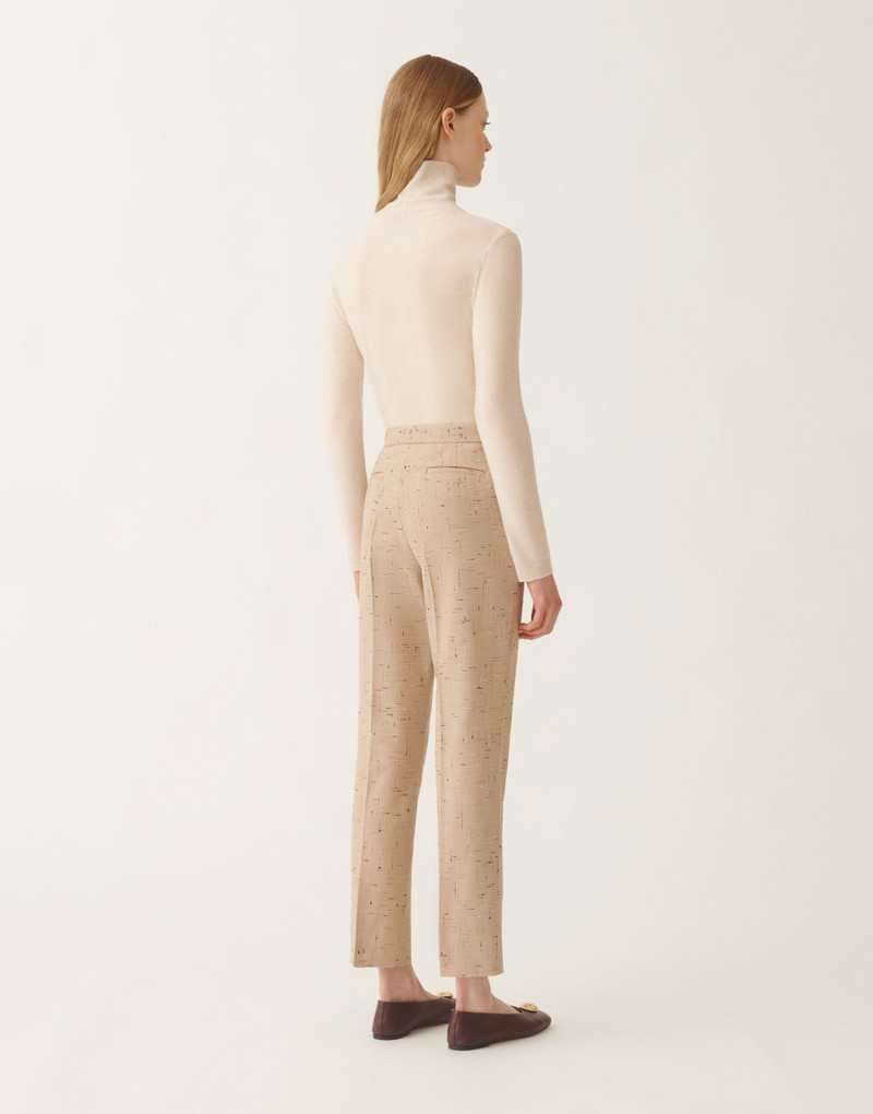 Montefalco buttoned tailoring trousers 4