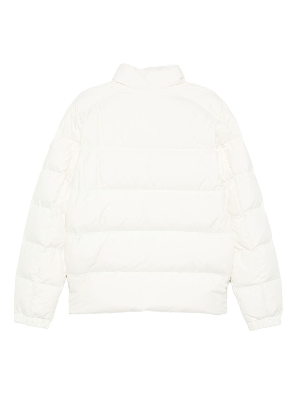 stripe-detail quilted jacket - 2