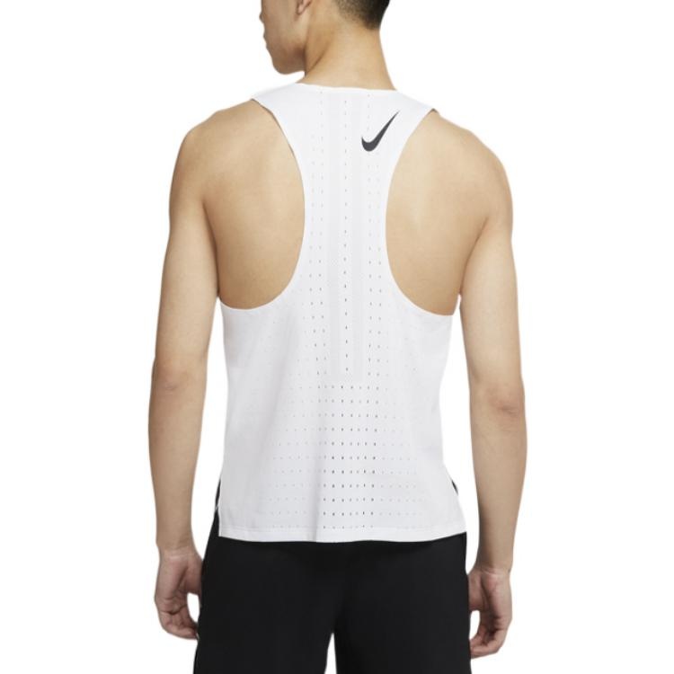 Nike AS Men's NK DFADV AROSWFT SINGLET White CJ7836-100 - 5