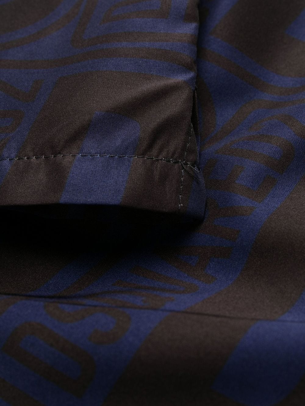 monogram print swim shorts - 3