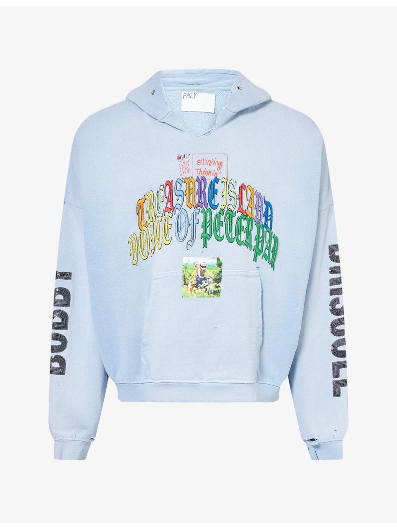 Bobby Driscoll Cotton-Blend Hoody 1