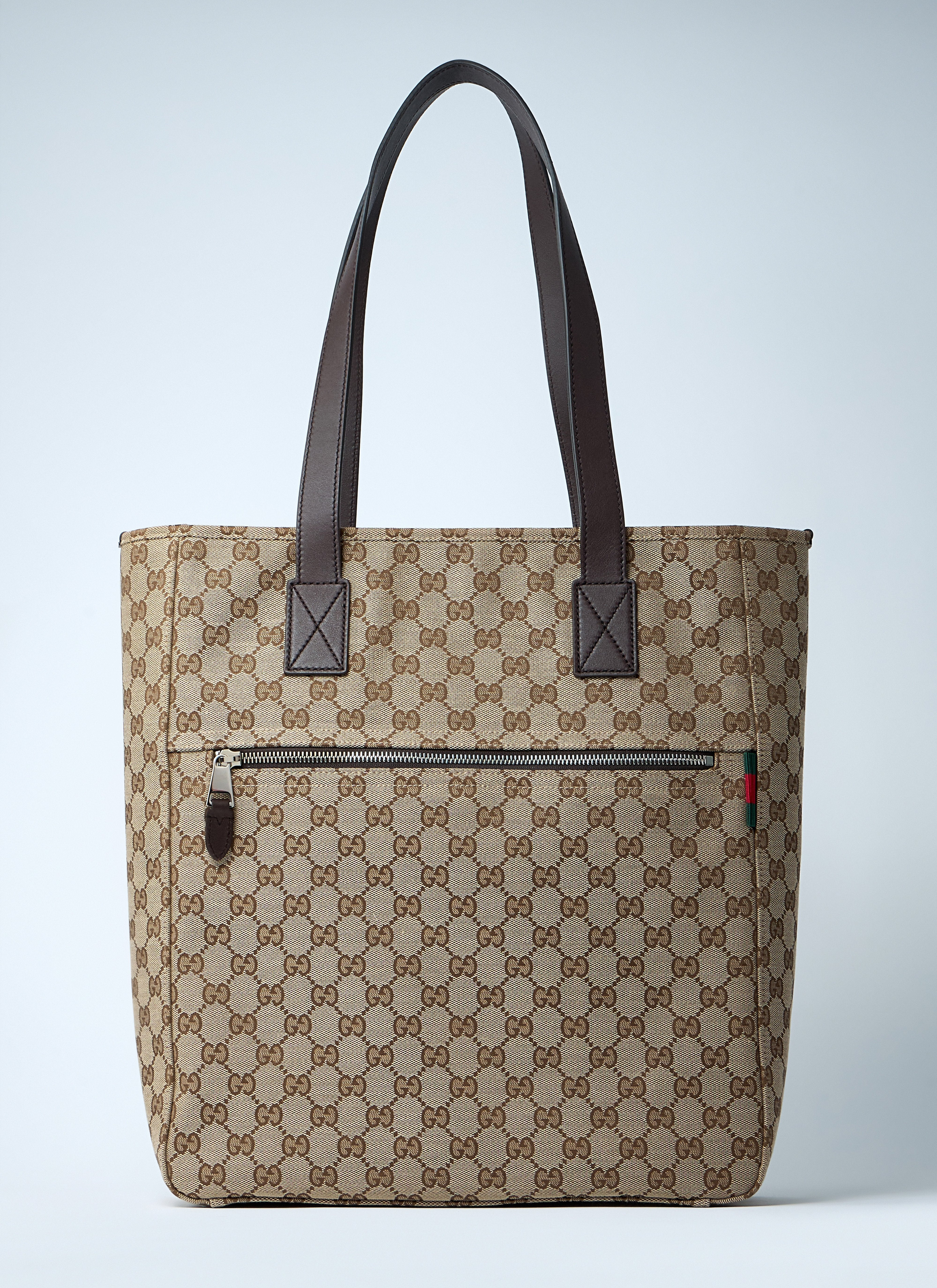 Gucci Men Medium Gg Canvas Tote Bag - 6