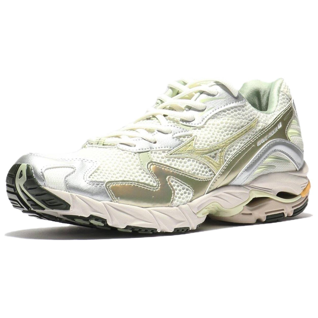 (WMNS) Mizuno Wave Rider 10 'White Jade Green' D1GA243106 - 2