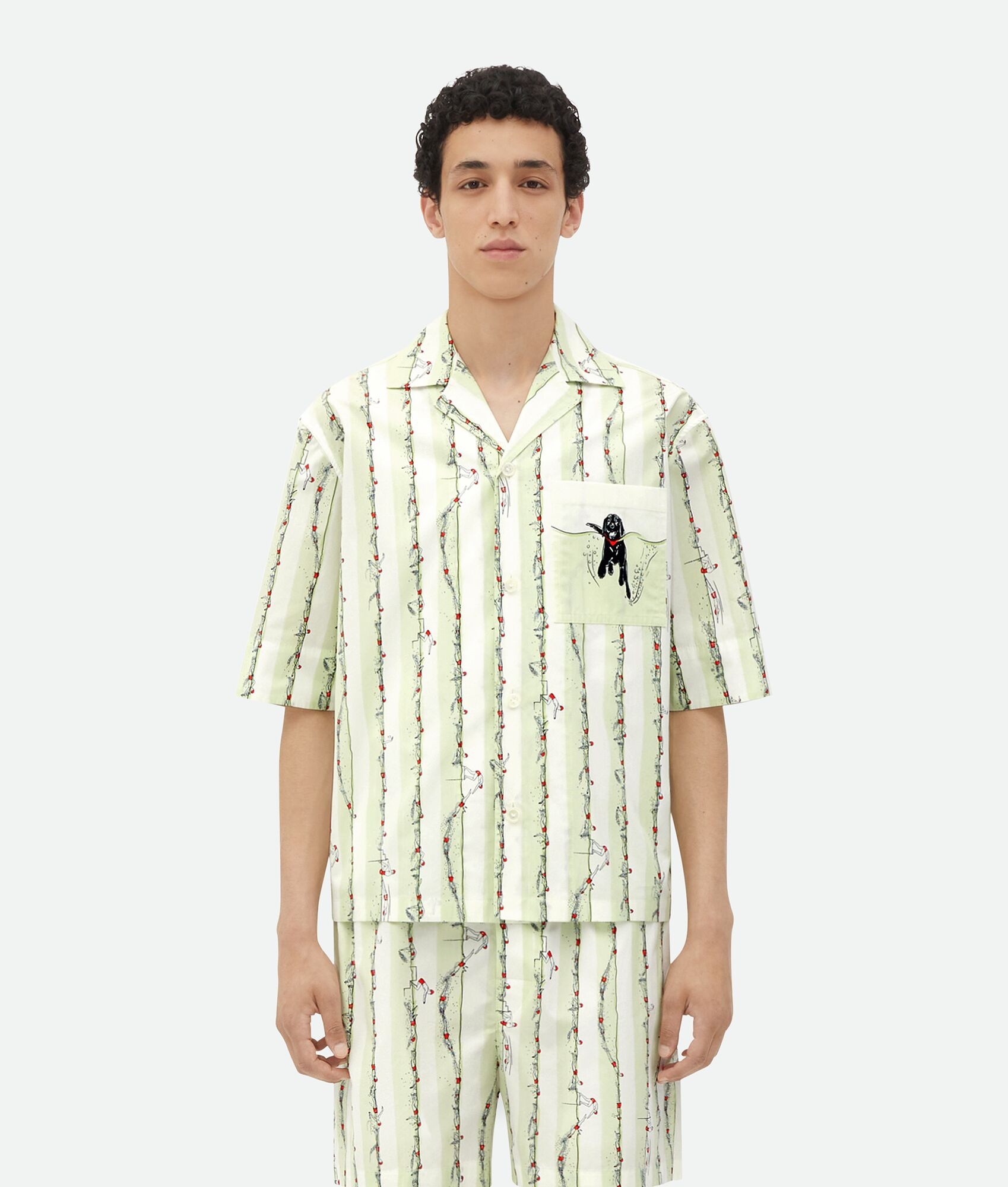 Printed Cotton Shirt - 1