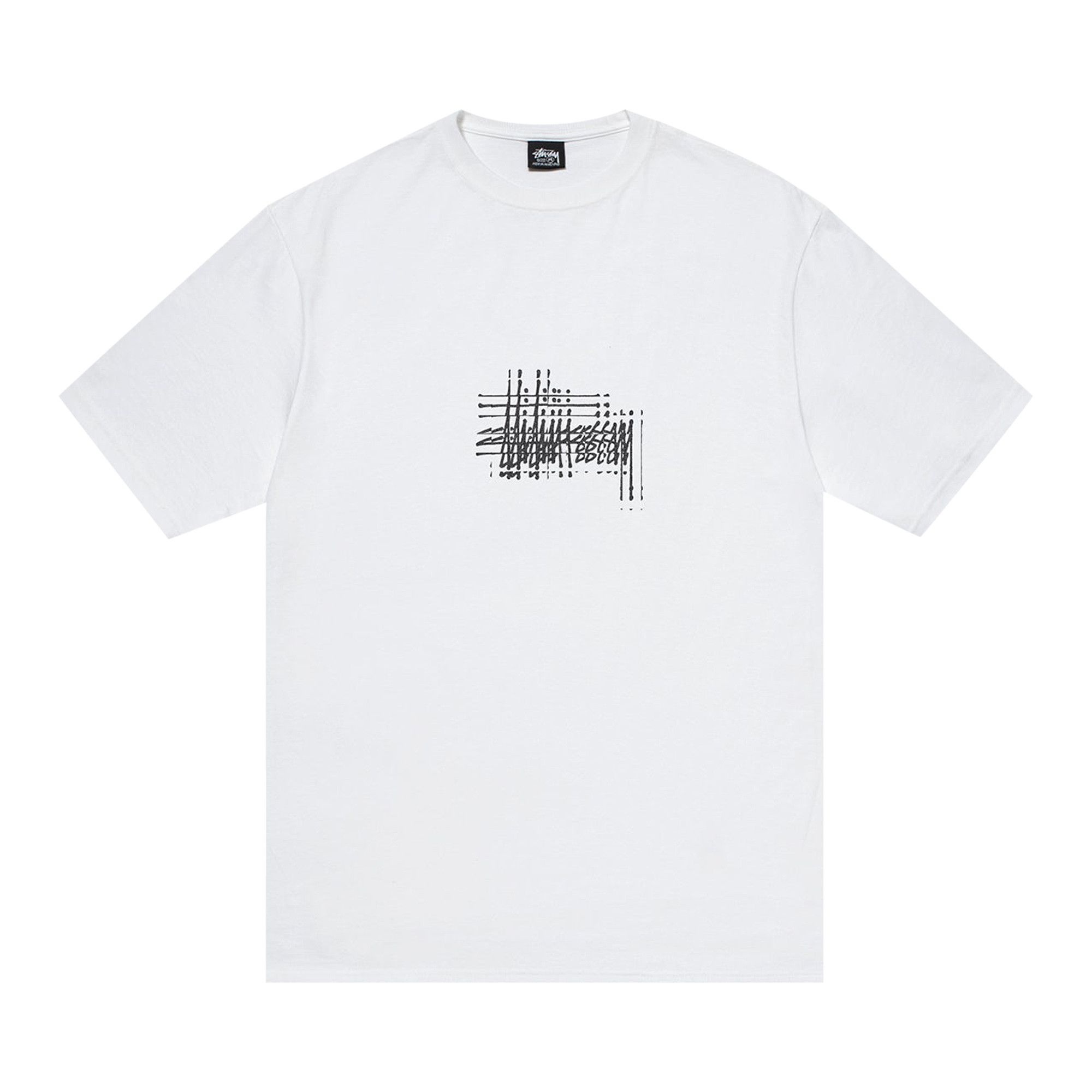 Stussy Refracted Tee 'White' - 1