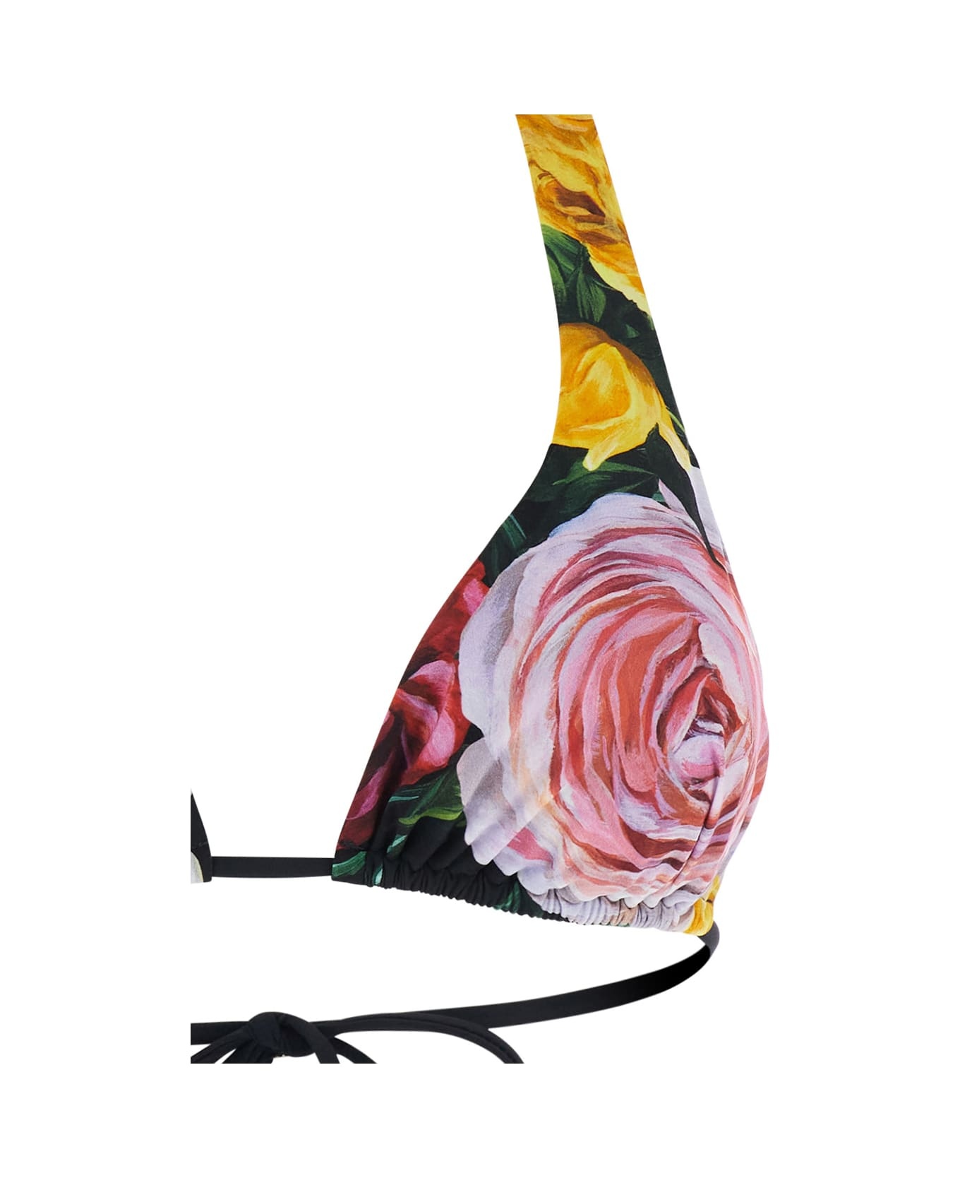 'peonie' Pink Polyamide Blend Bikini - 3